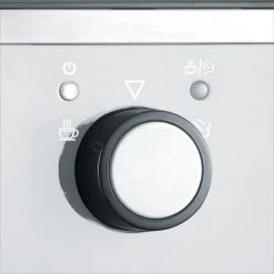 GRAEF Siebträger-Espressomaschine Salita, Weiß -KitchenAid Geschäft Graef Siebtraeger Espressomaschine salita ES401 Drehregler fu r einfache Bedienung