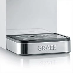 GRAEF Siebträger-Espressomaschine Salita, Weiß -KitchenAid Geschäft Graef Siebtraeger Espressomaschine salita ES401 herausnehmbare Abtropfschale