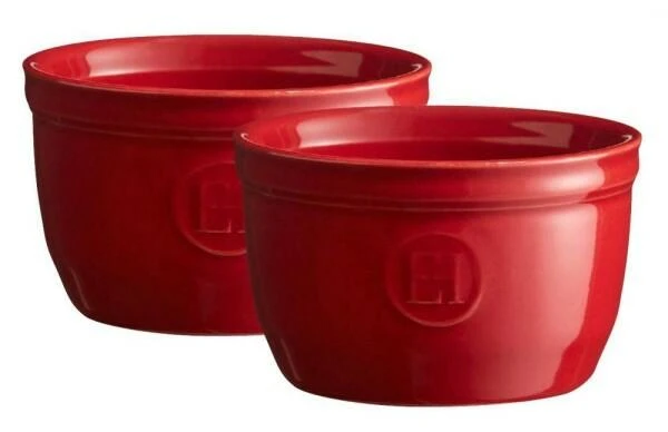 Emile Henry Töpfchen Nr. 9 In Granatapfel, 2er Set 3 Emile Henry Töpfchen Nr. 9 In Granatapfel, 2er Set