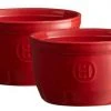 Emile Henry Töpfchen Nr. 10 In Granatapfel, 2er Set 2 Emile Henry Töpfchen Nr. 10 In Granatapfel, 2er Set -KitchenAid Geschäft HD344010 setramequin10 neu xl
