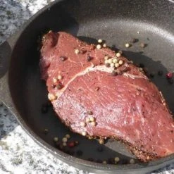 Skeppshult Servierpfanne Mit Holzgriff, Klein 11 Skeppshult Servierpfanne Mit Holzgriff, Klein -KitchenAid Geschäft Image Bild Kupfer und Gusseisen 44 neu 1 l