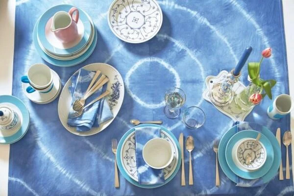 Kahla Tradition Speiseteller 26 Cm In Blau Saks 5 Kahla Tradition Speiseteller 26 Cm In Blau Saks – Bild 3