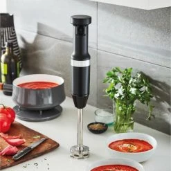 KitchenAid Stabmixer Set In Onyx Schwarz, Kabelgebunden -KitchenAid Geschäft KA Blender Ambiente