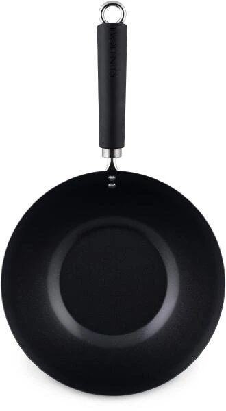 Ken Hom Wok Aus Antihaft Karbonstahl Mit Phenolharz-Griff, 27 Cm 4 Ken Hom Wok Aus Antihaft Karbonstahl Mit Phenolharz-Griff, 27 Cm – Bild 2