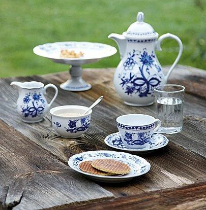 Kahla Rossella Platte/Tortenplatte, 31 Cm In Zwiebelmuster 6 Kahla Rossella Platte/Tortenplatte, 31 Cm In Zwiebelmuster – Bild 4