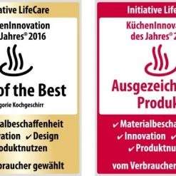 Eschenbach Topf Mit Deckel Cook & Serve In Kirsche 20 Cm / 2 Liter 13 Eschenbach Topf Mit Deckel Cook & Serve In Kirsche 20 Cm / 2 Liter -KitchenAid Geschäft Ku cheninnovation Award 2