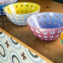 Guzzini Schüssel Le Murrine In Grau-gelb 8 Guzzini Schüssel Le Murrine In Grau-gelb -KitchenAid Geschäft LE MURRINE neu