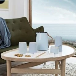 Stelton Isolierkanne Für Tee Emma 1 L -KitchenAid Geschäft LS x 201 x 203 5 Emma blue DMII 1