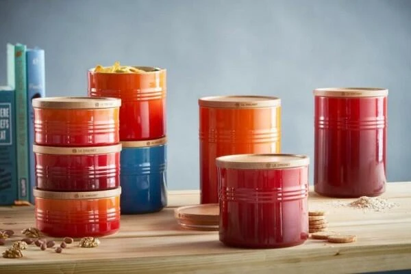 Le Creuset Zuckerdose In Ofenrot 4 Le Creuset Zuckerdose In Ofenrot – Bild 2