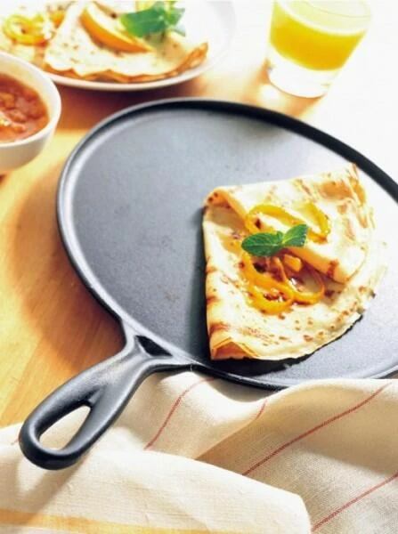 Le Creuset Crepes-Pfanne Aus Gusseisen 4 Le Creuset Crepes-Pfanne Aus Gusseisen – Bild 2