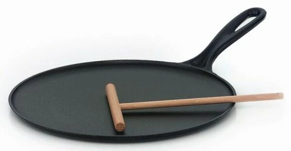 Le Creuset Crepes-Pfanne Aus Gusseisen 3 Le Creuset Crepes-Pfanne Aus Gusseisen