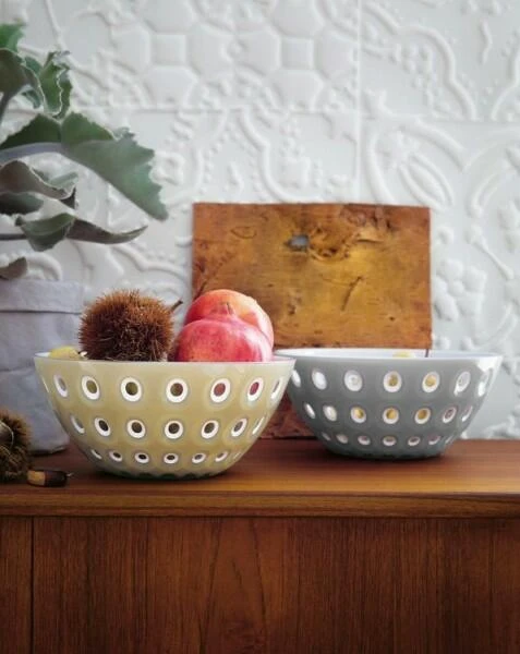 Guzzini Schüssel Le Murrine In Grau-gelb 6 Guzzini Schüssel Le Murrine In Grau-gelb – Bild 4