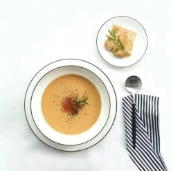 ASA Pasta-/ Suppenteller á Table Ligne Noire 22 Cm / Ca. 4,5 Cm -KitchenAid Geschäft Ligne Noire Suppe l