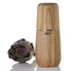 AdHoc Pfeffer- Oder Salzmühle Yono In Eiche 18 Cm / 7 Cm -KitchenAid Geschäft MP702 AdHoc Pfeffer Salzmuehle Yono 2 1 1