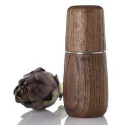 AdHoc Pfeffer- Oder Salzmühle Yono In Eiche Dunkel 15 Cm / 6,2 Cm -KitchenAid Geschäft MP703 AdHoc Pfeffer Salzmuehle Yono 2 1