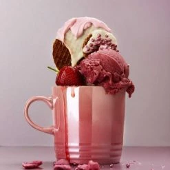 Le Creuset Becher 0,35 Liter In Chiffon Pink Metallic -KitchenAid Geschäft Metallics LS12 2