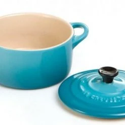 Le Creuset Mini Cocotte In Karibik -KitchenAid Geschäft Mini Cocotte rund ka l