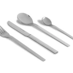 Mono A Besteckset Mit Messer 43, 4tlg. Brillant Poliert -KitchenAid Geschäft Mono A Polished Long blade 4pc 60773 Front Packshot