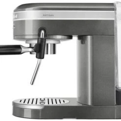 KitchenAid Halbautomatische Espressomaschine ARTISAN In Medallion Silber -KitchenAid Geschäft P200142KP 060z EMEA MS