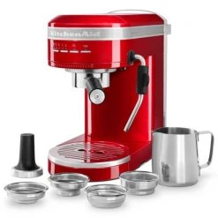 KitchenAid Halbautomatische Espressomaschine ARTISAN In Liebesapfelrot -KitchenAid Geschäft P200142KP 079z EMEA CA