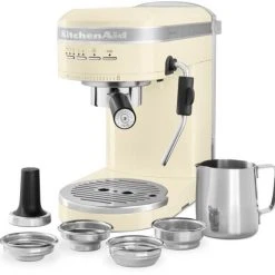 KitchenAid Halbautomatische Espressomaschine ARTISAN In Creme -KitchenAid Geschäft P200142KP 080z EMEA AC