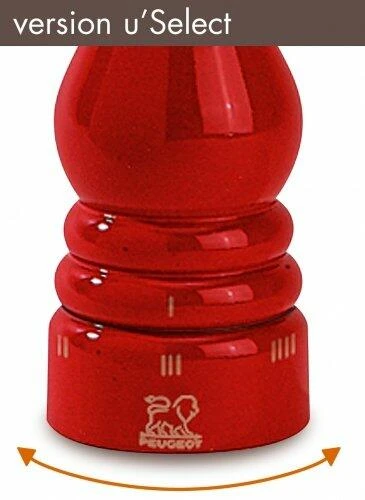 PEUGEOT Pfeffermühle Paris Rot Mit Justierbarem Mahlgrad 18 Cm 5 PEUGEOT Pfeffermühle Paris Rot Mit Justierbarem Mahlgrad 18 Cm – Bild 3