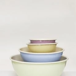 Riess Emaille Riess Schüssel Aus Emaille In Pastell-blau 30 Cm 10 Riess Emaille Riess Schüssel Aus Emaille In Pastell-blau 30 Cm -KitchenAid Geschäft RIESS AMBIENTE Classic Pastell Hghres Schuessel 1