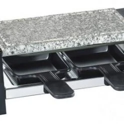 Küchenprofi Raclette Hot Stone Duo Schwarz