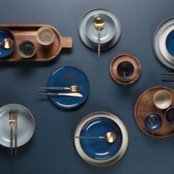 ASA Dessertteller Saison Denim, 21 Cm -KitchenAid Geschäft Saisons gesamt gold 1