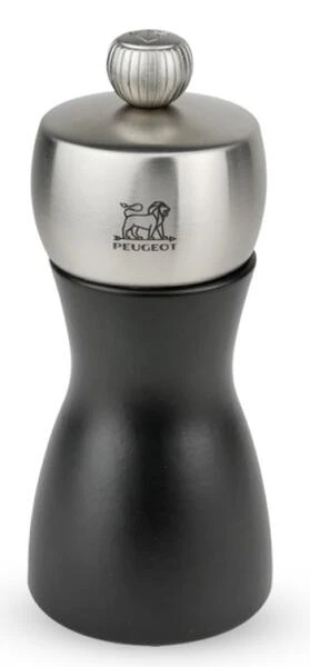 PEUGEOT Salzmühle Fidji In Buche Schwarz 12 Cm 5 PEUGEOT Salzmühle Fidji In Buche Schwarz 12 Cm – Bild 3
