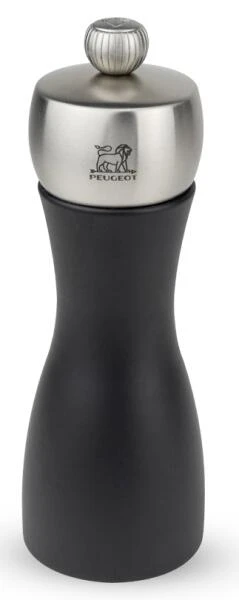 PEUGEOT Salzmühle Fidji In Buche Schwarz 12 Cm 4 PEUGEOT Salzmühle Fidji In Buche Schwarz 12 Cm – Bild 2
