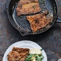 Staub Bratpfanne Mit Gusseisengriff In Schwarz -KitchenAid Geschäft Staub Bratpfanne Gusseisengriff Schnitzel LD