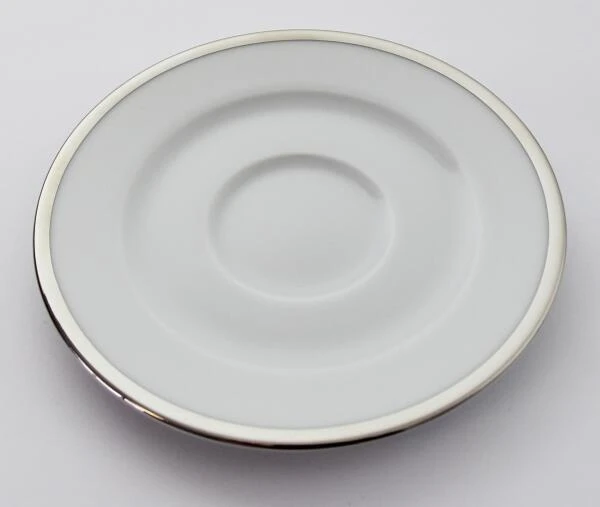 Pillivuyt Kaffeetasse Sancerre Mit Platinrand Kaffeeuntertasse 6 Pillivuyt Kaffeetasse Sancerre Mit Platinrand Kaffeeuntertasse – Bild 4