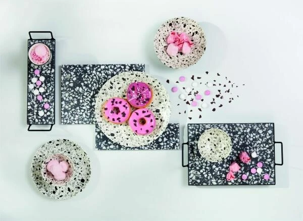 ASA Terrazzo Tablett 30 X 9 Cm 5 ASA Terrazzo Tablett 30 X 9 Cm – Bild 3