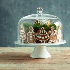ASA Tortenplatte Grande Hoch 22,5 Cm/8 Cm -KitchenAid Geschäft Tortenplatte Glasglocke Lebkuchen