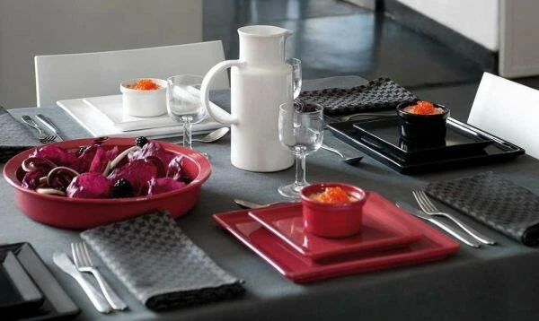 Emile Henry Speiseteller Groß In Fusain 4 Emile Henry Speiseteller Groß In Fusain – Bild 2