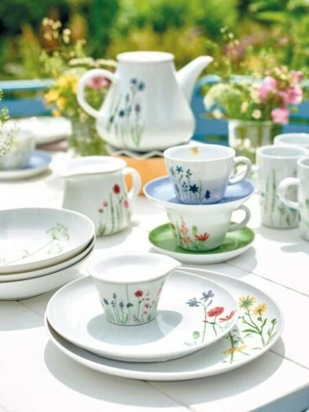 Kahla Magic Grip Wildblume Espresso-Obertasse 0,09 L, Blau-rot 9 Kahla Magic Grip Wildblume Espresso-Obertasse 0,09 L, Blau-rot – Bild 7