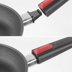 Woll Guss-Crêpepfanne Titanium Nowo -KitchenAid Geschäft Woll Gusspfanne abnehmbarer 1