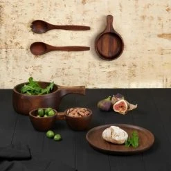 ASA Holzlöffel 2er Set Wood Dark Aus Akazie -KitchenAid Geschäft Wood