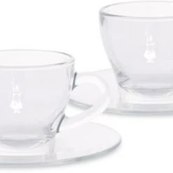 Bialetti Espressotassen Aus Glas, 2er Set