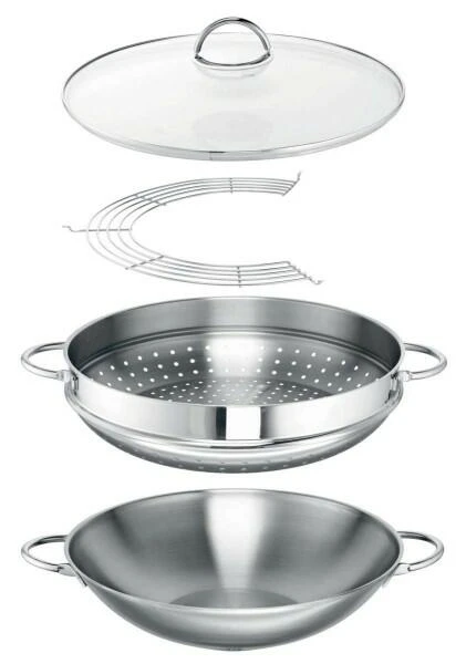 Rohe Wok-Set Ravenna, 34 Cm 4 Rohe Wok-Set Ravenna, 34 Cm – Bild 2