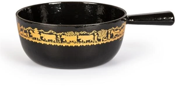 Stöckli Käsefonduegarnitur Alpaufzug Classic, Schwarz 5 Stöckli Käsefonduegarnitur Alpaufzug Classic, Schwarz – Bild 3