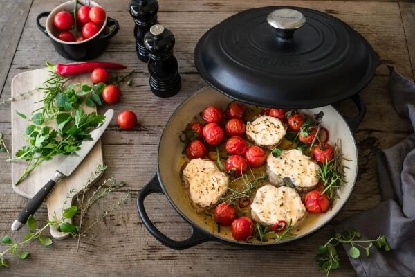 Le Creuset Gourmet-Profitopf Signature In Schwarz 4 Le Creuset Gourmet-Profitopf Signature In Schwarz – Bild 2