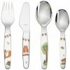 Rösle Kinderbesteck "Waldfreunde" 4-teilig -KitchenAid Geschäft web RS3851 96066 Kinderbesteck Waldfreunde xl